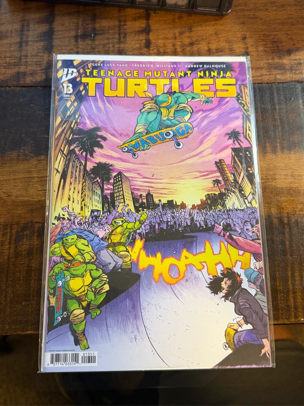 Teenage Mutant Ninja Turtles #13 Cover A Freddie E. Williams II IDW
